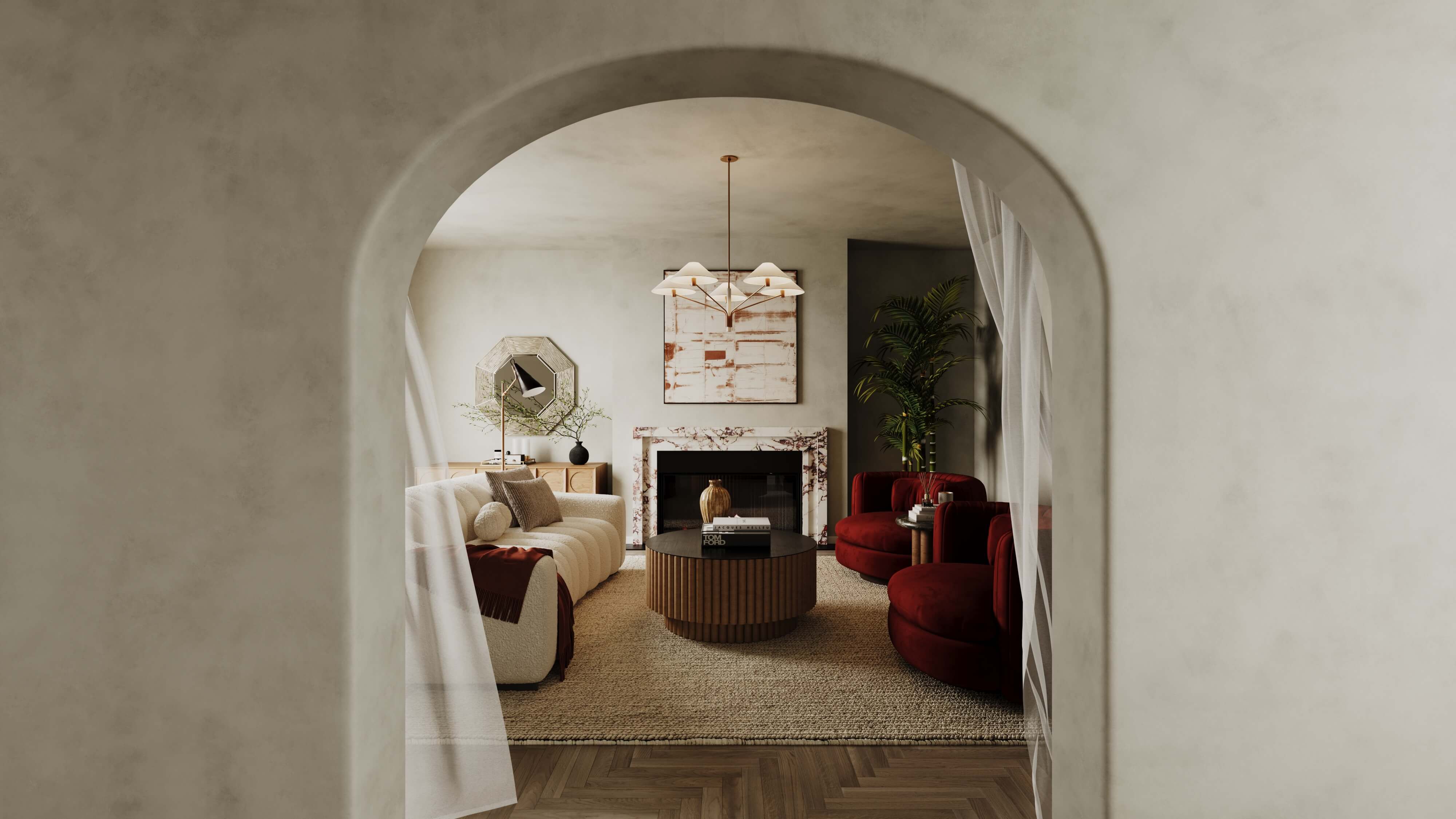 Slika sobe sa nameštajem (posle virtuelnog staginga)