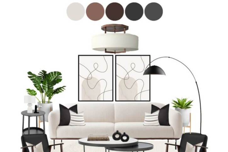 Slika željenog nameštaja (levo)